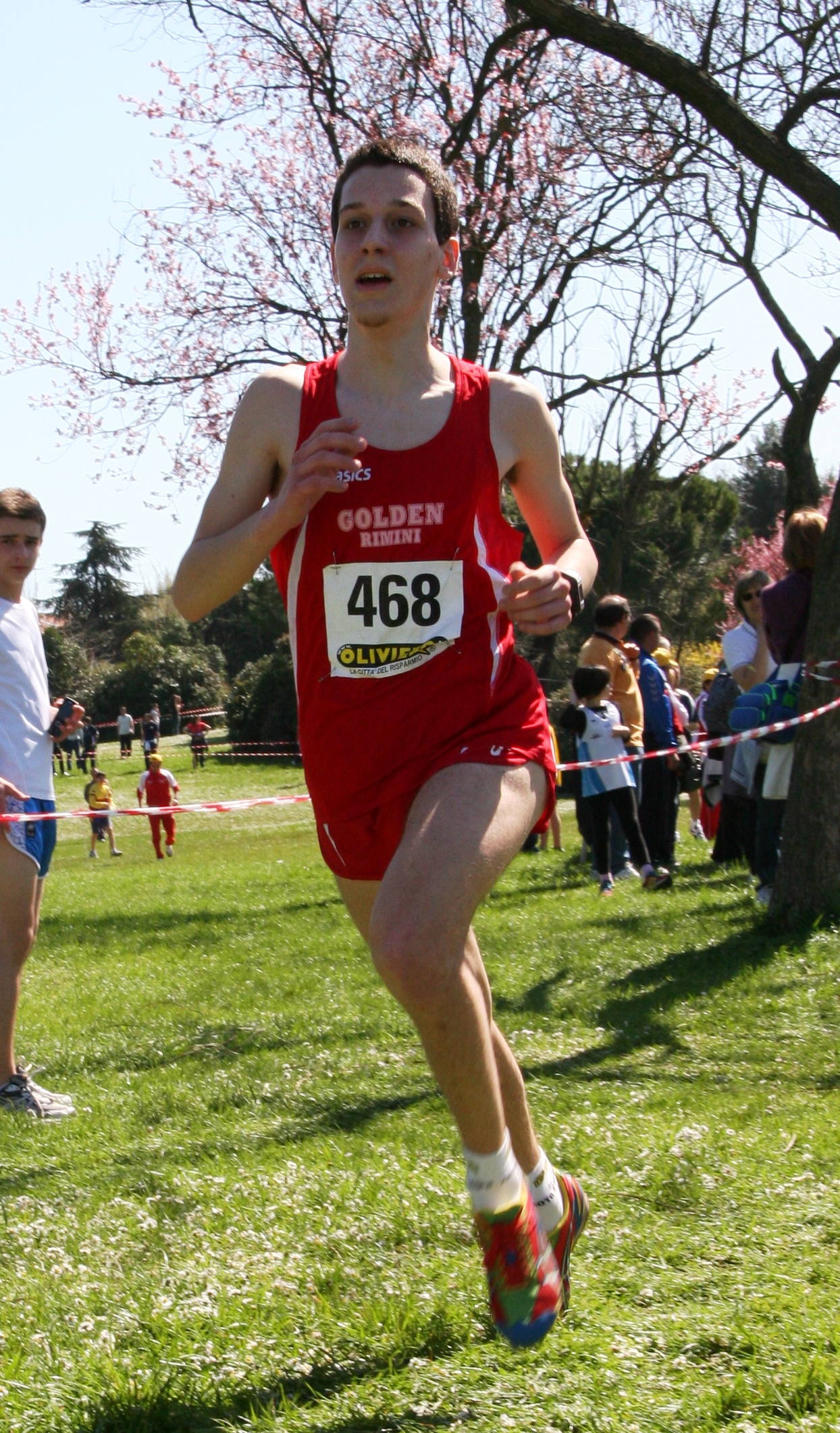 Andrea Sperandio in azione